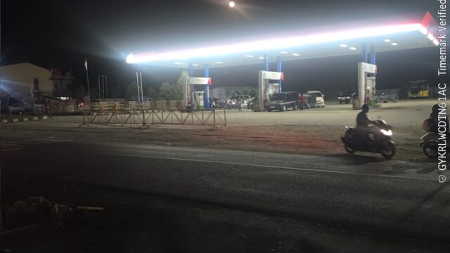 SPBU BATU PUTIH MARR0S KEMBALI LANCAR, ARUS LALU LINTAS NORMAL